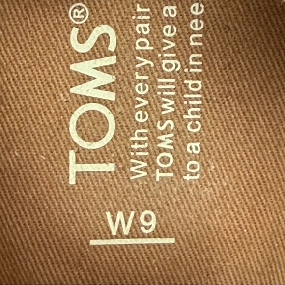 Toms Women's Lennox Rose Gold Leather Lace Up Sneaker Size 9 - Picture 11 of 12